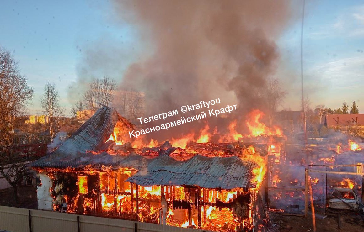 Помогли погорельцам в Путилово